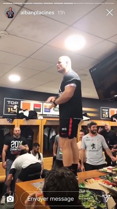 Stade Toulousain : quand William Servat mime du Michel Delpech comme à la belle époque