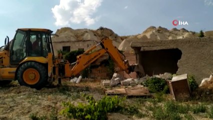 - Kapadokya’da 9 kaçak yapı daha yıkılıyor