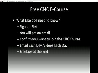 CNC Basics E-Course | Learn CNC Tutorial Video | ...
