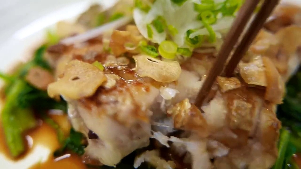 Japanese Street Food - GIANT BELTFISH Okinawa Japan