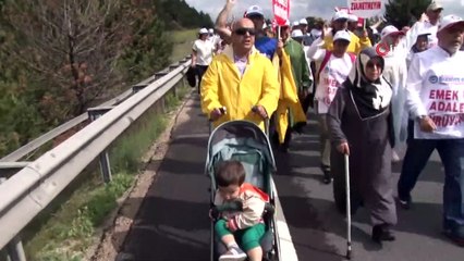 Emek ve Adalet Yürüyüşü altıncı gününde