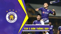 Top 5 bàn thắng đẹp giai đoạn lượt đi V League 2019 của CLB Hà Nội | HANOI FC