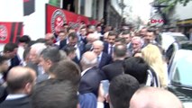 İSTANBUL- DEVLET BAHÇELİ KARAGÜMRÜK SPOR KULÜBÜNÜ ZİYARET ETTİ