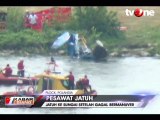 Gagal Bermanuver, Pesawat Jatuh ke Sungai Tewaskan Pilot