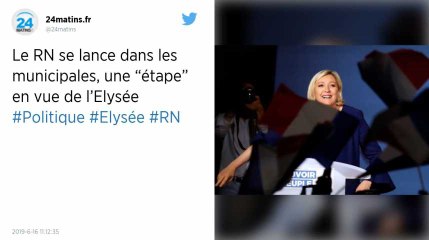Le Rassemblement national se lance dans les municipales, une « étape » avant l’Élysée