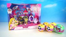 LOL Surprise Pets Wave 2 Visit Princess Rapunzel Beauty Salon - Play Toy Video