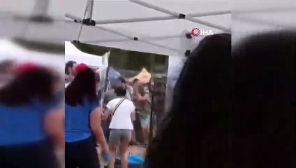 Eyüp Kemerburgaz’da bu yıl üçüncüsü düzenlenen Big Boyz Festivali’nde kontrolden çıkan off road aracı kalabalığın arasına daldı. Kazada çok sayıda kişi yaralandı.