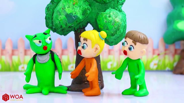 SUPERHERO BABY POLICE STOPS RED FOX Stop Motion Cartoons Animation