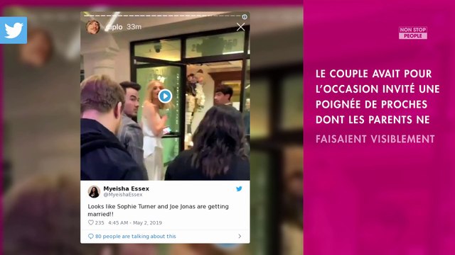 Sophie Turner et Joe Jonas mariés : Les parents du chanteur n’ont pas été invités