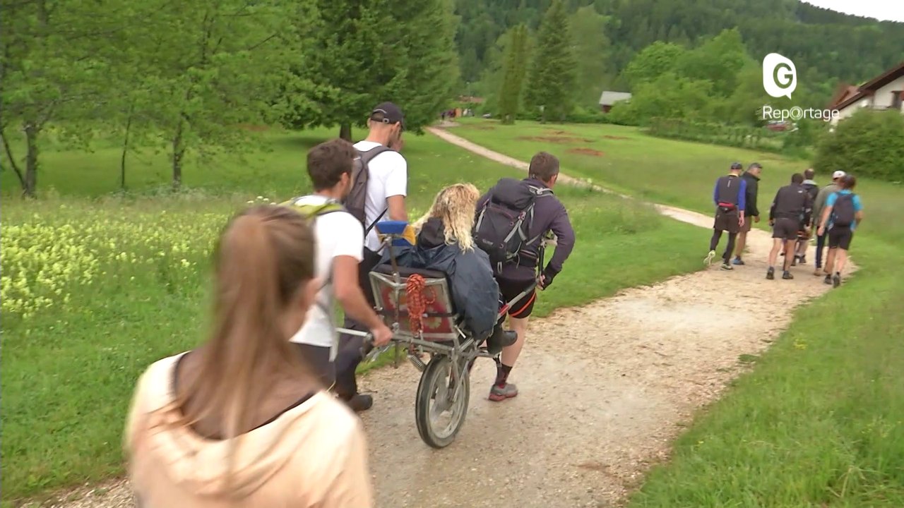 Reportage - Trail en joëlette au Sappey-en-Chartreuse