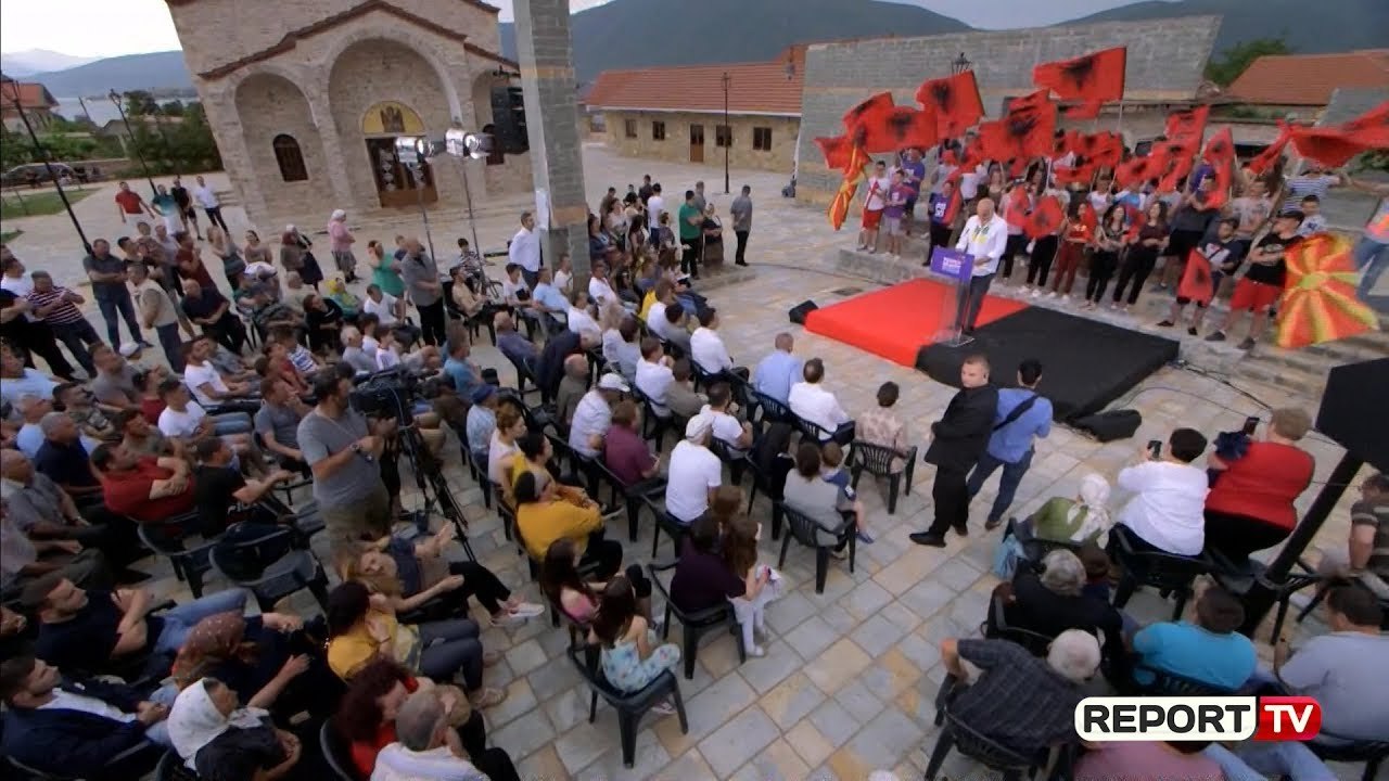 Report TV - Rama në Pustec, lexon mesazhin që i çoi homologu Zaev për maqedonasit