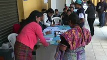 Comienza votación en Guatemala para elegir nuevo presidente