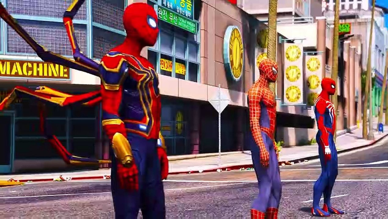 TEAM SPIDERMAN VS TEAM VENOM - EPIC BATTLE