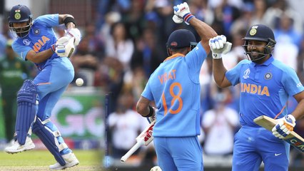 India vs Pakistan WC 2019: Rohit’s 140 and Kohli, Rahul fifties power India to 336/5 |वनइंडिया हिंदी