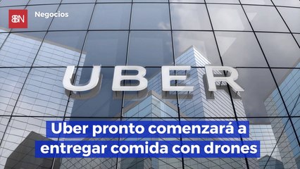 Uber pronto comenzará a entregar comida con drones