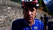 La dernière journée d'Anthony Roux (Groupama-FDJ) en course avec le maillot de champion de France sur le Critérium du Dauphiné 2019