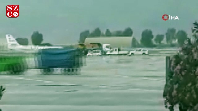 Bodrum’da özel uçak pistten çıktı