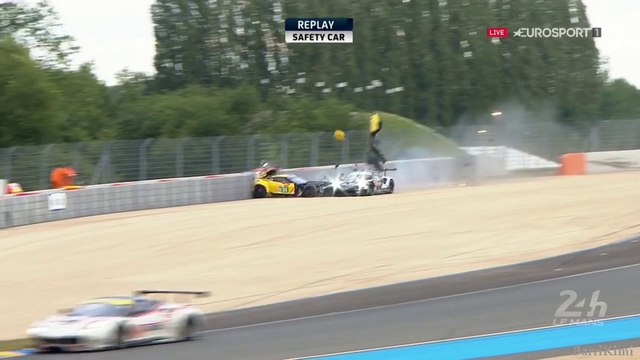24h Of Le Mans 2019 Race Fassler Massive Crash