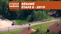 Résumé - Étape 8 - Critérium du Dauphiné 2019