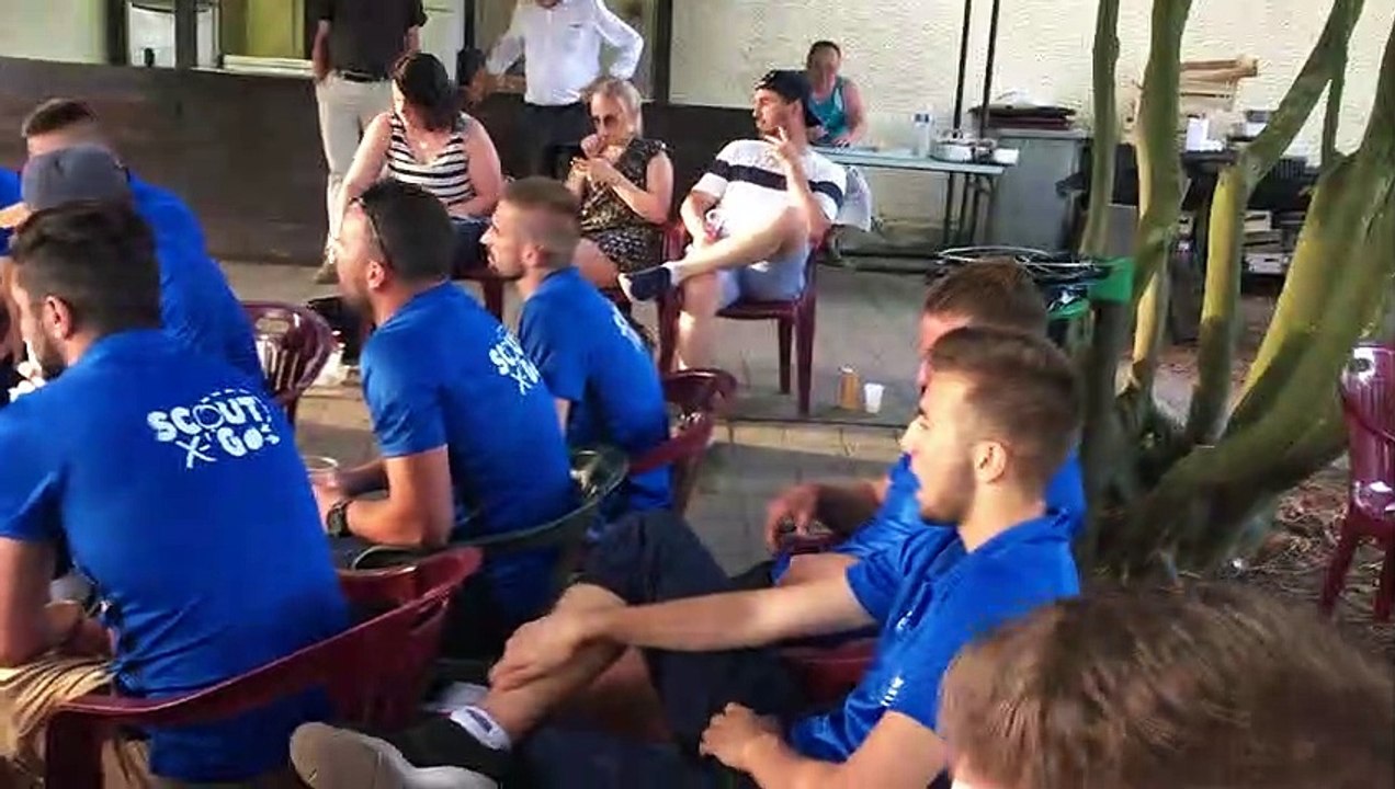 Allocution du manager général M.Sébastion LARAILLE pour ses remerciements à l'endroit de tous les acteurs qui ont permis la réalisation d'une excellente saison au repas du 03 juin 2019.