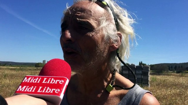 Fournès : pour Patrick Genay, des ruches installées sur une friche c'est important