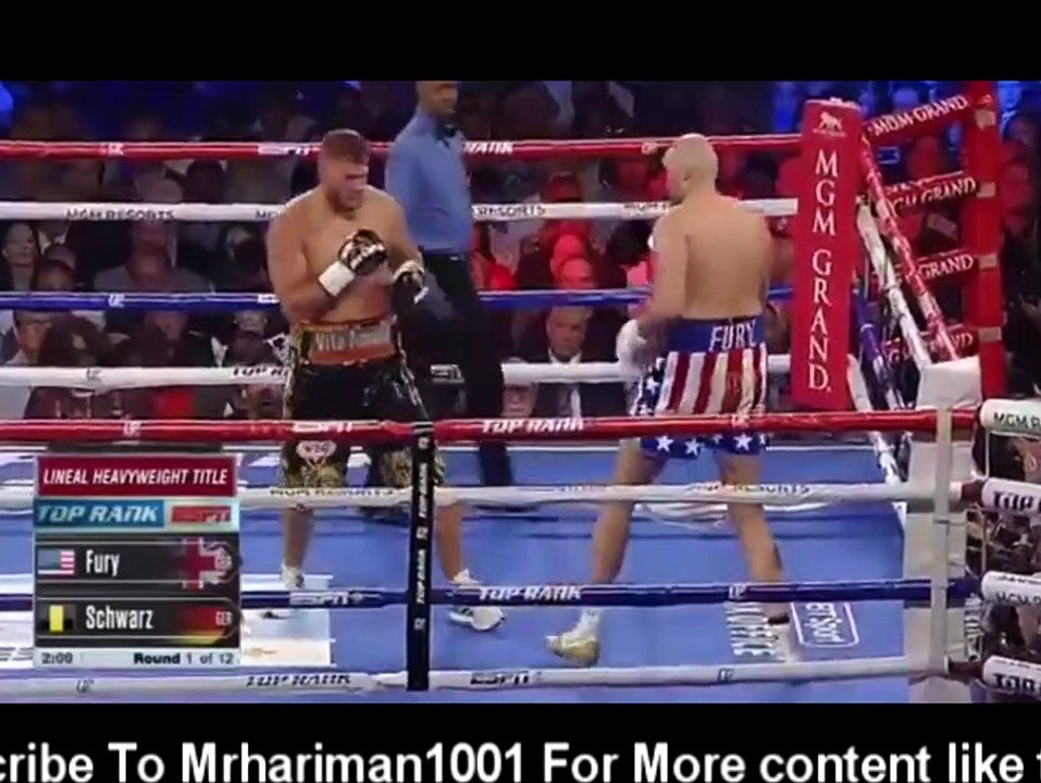 Tyson Fury vs Tom Schwarz - FULL Fight Highlights HD
