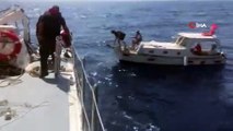 - Yunan adalarına sürüklenen Türk teknesini Sahil Güvenlik ekipleri kurtardı