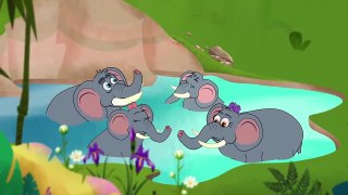 Le Petit Eléphant Têtu | dessin animé en français | Conte pour enfants avec les