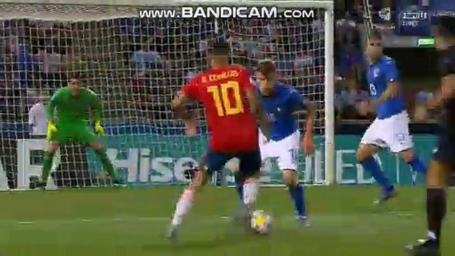 Italy U21 - Spain U21 0-1 GOAL CEBALLOS 16-06-2019