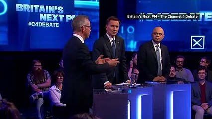 Conservative leadership hopefuls take part in live debate