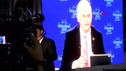 YILDIRIM VE İMAMOĞLU'NUN ORTAK YAYININA GAZETECİLERDEN YOĞUN İLGİ