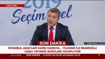 Binali Yıldırım-Ekrem İmamoğlu ortak canlı yayını