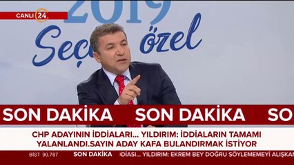 Binali Yıldırım-Ekrem İmamoğlu ortak canlı yayını
