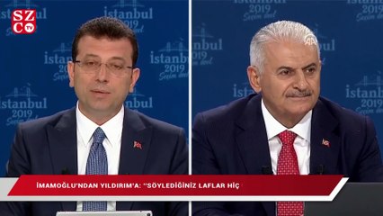 Yıldırım'ın 'yalan söylüyor' ithamına İmamoğlu'ndan sert yanıt!