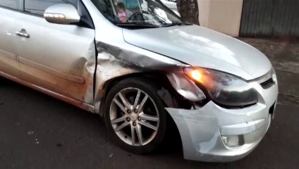 Domingo: Terceiro acidente é registrado na Rua Presidente Kennedy