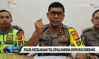 Polisi: Kecelakaan Tol Cipali Karena Sopir Bus Diserang