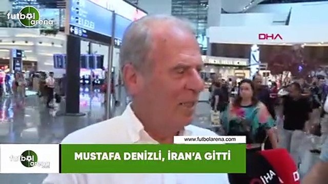 Mustafa Denizli, İran'a gitti! Türklerin müthiş bir destek verdiği takımla birlikte olacağız