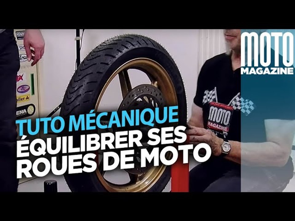 Équilibrer ses roues de moto - TUTO Moto Magazine