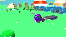 Apprendre les formes et couleurs avec les camions | Truck City Camions et véhicules de construction