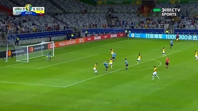 1-0 Nicolas Lodeiro Goal HD - Uruguay 1-0 Ecuador - Copa América 16.06.2019