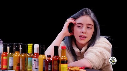 Billie Eilish Freaks Out While Eating Spicy Wings | Hot Ones