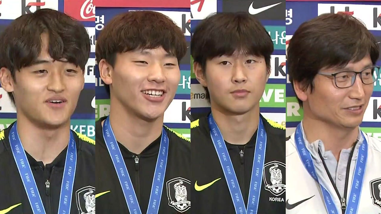 '준우승' U-20 축구대표팀 귀국 현장 / YTN
