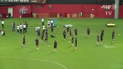 Seleção treina em Salvador