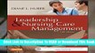 Full E-book Leadership and Nursing Care Management, 5e  For Trial