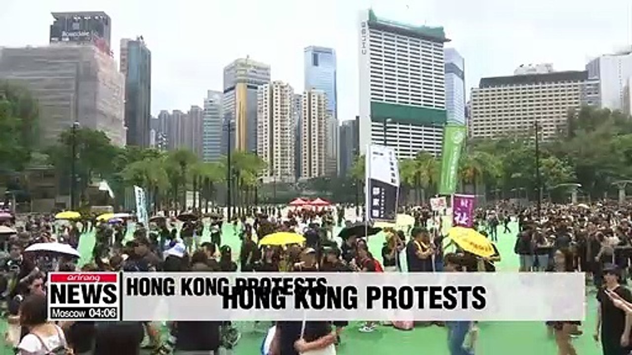 'Nearly 2 million' people take to streets in Hong Kong over extradition bill