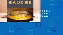 Online Sauces: Classical and Contemporary Sauce Making, Fourth Edition  For Full