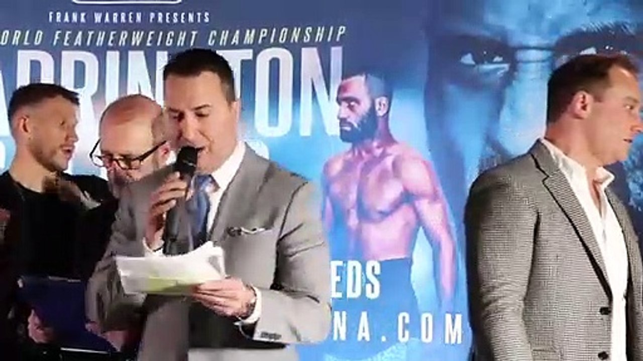 ZELFA BARRETT v LYON WOODSTOCK (OFFICIAL) WEIGH-IN / WOODSTOCK FAILS TO MAKE WEIGHT @ 1st ATTEMPT