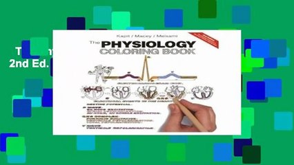 The Physiology Coloring Book, 2nd Ed.  For Kindle