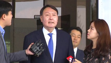 [현장영상] 윤석열, 검찰총장 후보 지명 발표 후 첫 입장 언급 / YTN