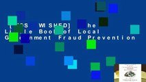 [MOST WISHED]  The Little Book of Local Government Fraud Prevention